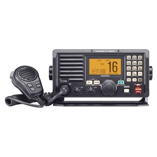 ICOM IC-M604 Marine Radio, VHF-FM, Black Casing