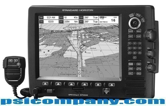 Standard Horizon CPV550 Chartplotter 3D Chart View