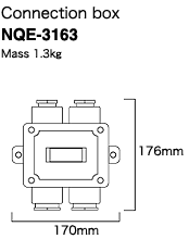 Dimension:Connection box NQE-3163
