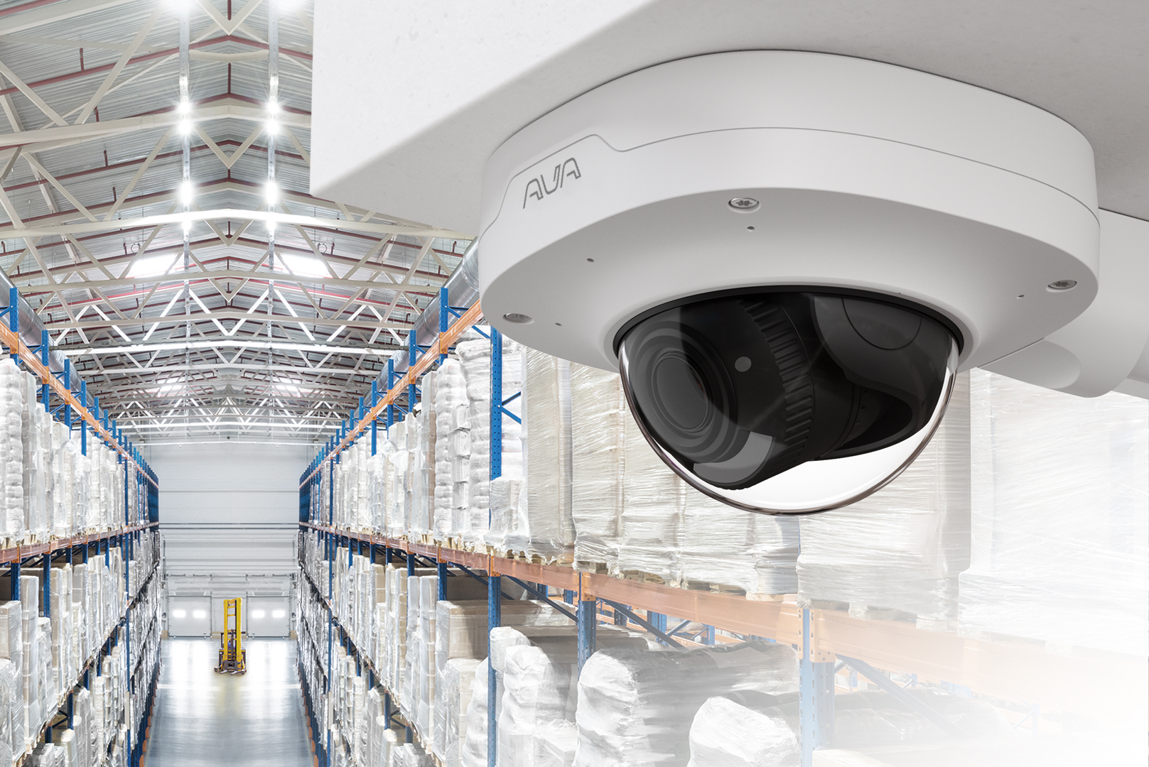 Avigilon Alta Dome Camera in Warehouse