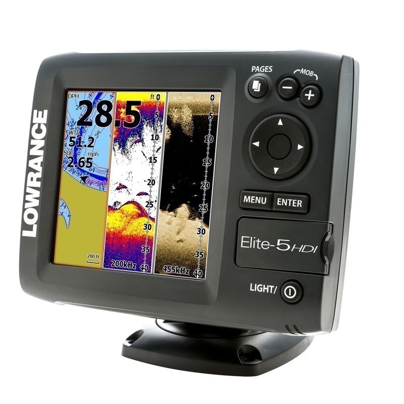 Lowrance Elite-5 HDI Price Gold Fishfinder/Chartplotter Combo with