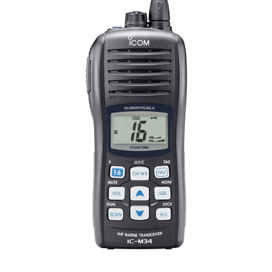 Portatif marine VHF IC-M37