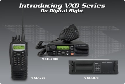 Vertex Standard VXD Series Digital Radios - MOTOTRBO Compliant