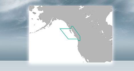 Furuno 3D Chart C-Map MM3-VNA-025 Canada West Coast
