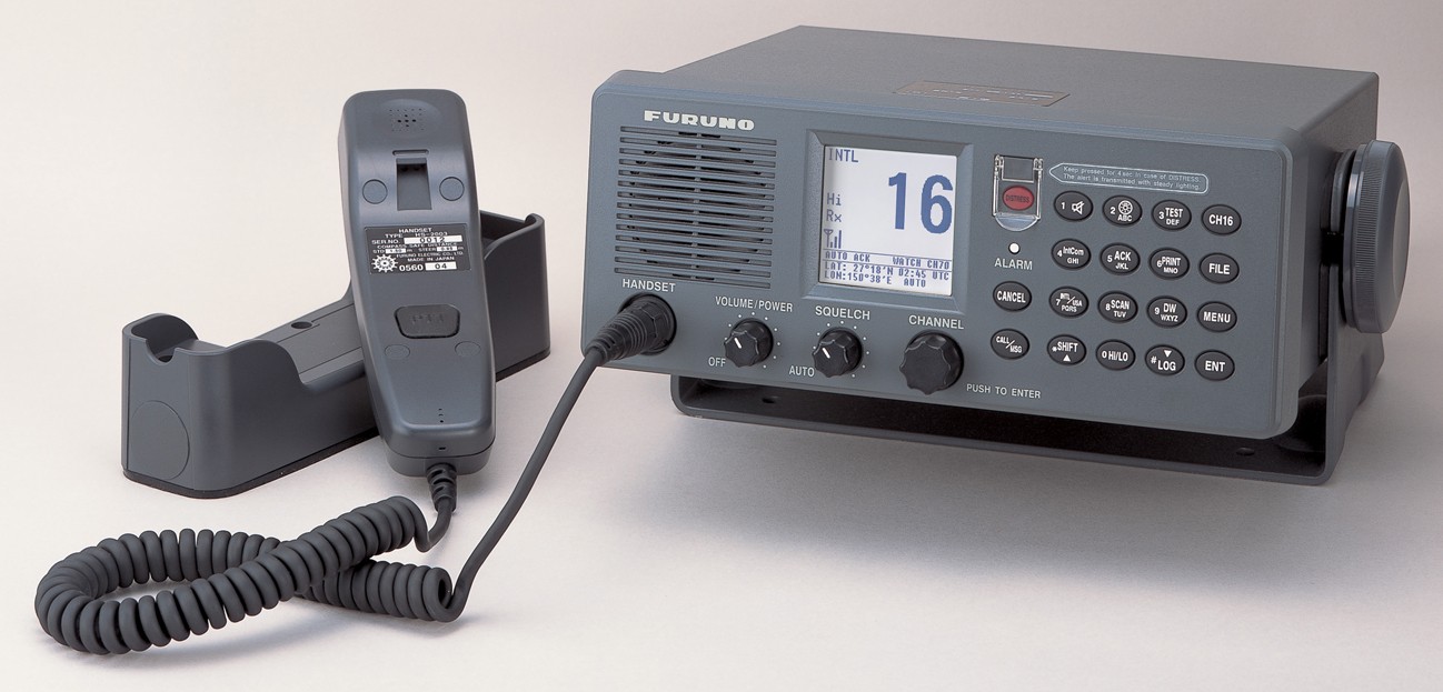 A pie observación aparato Furuno FM8800S VHF-FM GMDSS, Marine Radio