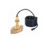 Koden 705/200T transducer, 200 kHz, 1 kW, bronze, 30' Cable- DISCONTINUED