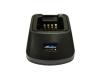 BK Technologies Desktop Single Unit Charger for the KNG-P Series, Intelligent Conditioning - DISCONTINUED