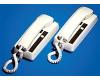 NewMar PI-2 Phone-Com 2 Station Intercom, (2) Units, White