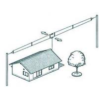 ICOM AH710 Folded Dipole Antenna with SO-239 Connector