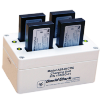 David Clark A99-04CRG1 Charging Unit, 4 Bay, 12 Volts DC - DISCONTINUED