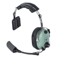 David Clark H9990 Wireless Headset, Single Ear
