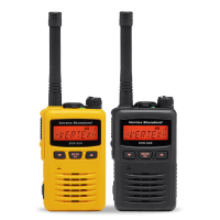 Motorola/Vertex Standard eVerge EVX-S24 UHF 403-470Mhz Yellow Portable Radio W/Stubby Antenna - DISCONTINUED