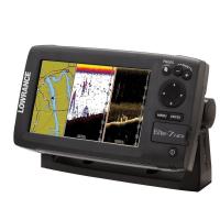 Lowrance Elite-7 HDI Fishfinder/Chartplotter with 50/200/455/800 Transducer Base Map - DISCONTINUED
