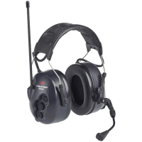 3M Peltor Lite Com BRS 2-Way Radio Headset, MT53H7P3E4600-NA Hard Hat
