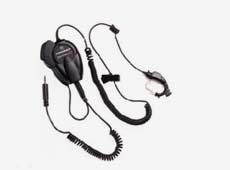 Motorola NTN1737 Integrated Ear Mic and Receiver w/ Snap-On PTT