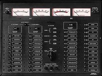 NewMar Custom AC / DC Electrical Distribution Panel