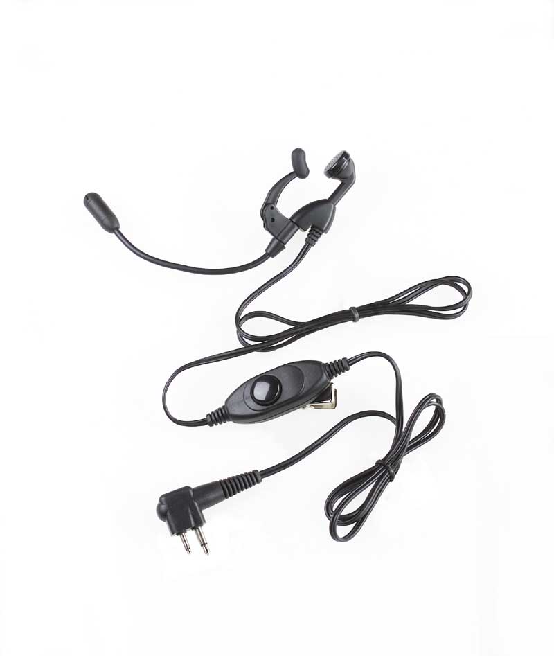 Motorola PMMN4001 Ultra-Light Earpiece with Boom Mic and PTT