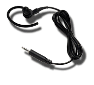 Motorola BDN6727 Receive Only Surveillance Kit, Black