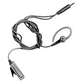 Motorola BDN6729 2 Wire Surveillance Kit with Mic and PTT, Black