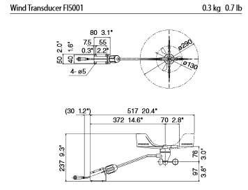 FI5001 Dimensional Drawing