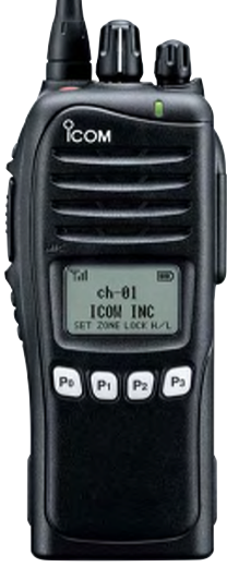 ICOM IC-F4161T 18 400-470MHz Analog Only Radio, Full DTMF Keypad