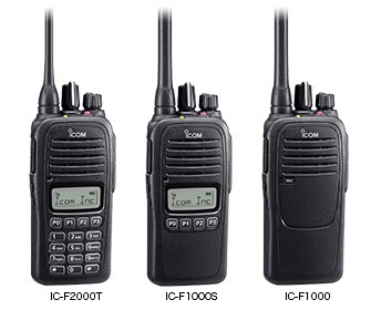 ICOM IC-F1000 86 136-174MHz 16 or 128 Channel Entry Level Portable Radio