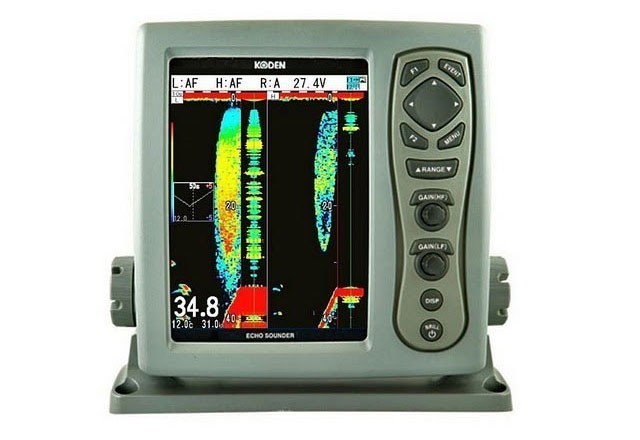 Koden CVS128B Broadband 1 kW Echo Sounder 8.4