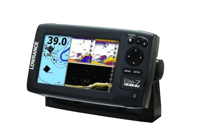 Lowrance ELITE-7 CHIRP w/XD 50/200 455/800