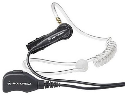 Motorola PMLN4606A 2-Wire Surveillance, w/ Clear Acoustic Tube