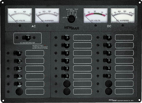 NewMar ES-3 Elite Electrical Panel