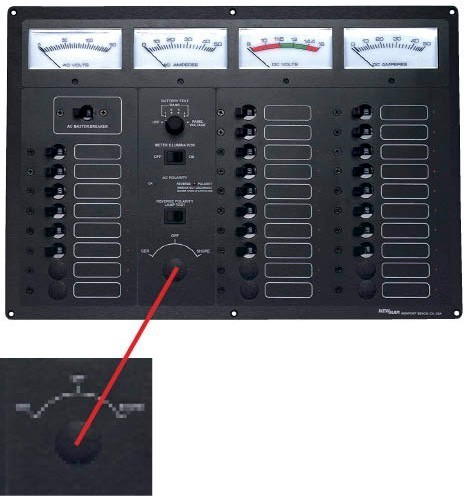 NewMar ES-4SS Elite AC-DC Master Panel