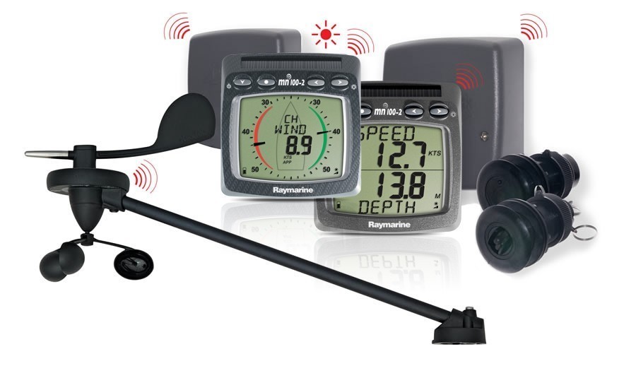 Raymarine Micronet Cruising Wireless Speed Depth Wind NMEA System (Includes T111, T121, T911, T912, T112, T120, T122)