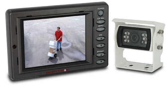 Safety Vision SV-LCD50 LCD Monitor for Collision Avoidance Camera Systems