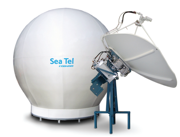 SeaTel 9797B Ku-Band, X-Band, and C-Band Satellite Antenna