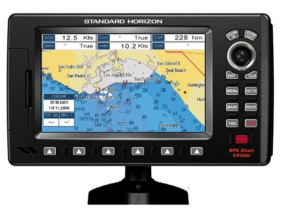 Standard Horizon CP390iNC Chartplotter with Internal GPS WAAS/Base Map/No Charts