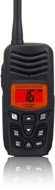 The Standard Horizon HX100 Handheld VHF Floating Radio - Twin Pack