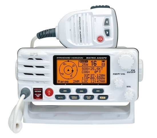 Standard Horizon GX2200 Matrix AIS + VHF Fixed Mount White