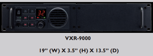 Vertex Standard VXR-9000UD PKG-1 UHF Repeater, Rack Mount
