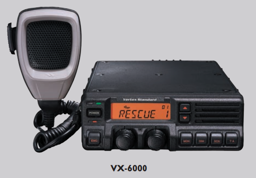 Vertex Standard VX-6000v Remote PKG-SH VHF Mobile Radio