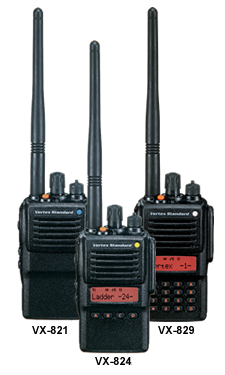 VERTEX STANDARD VX-821 UHF Portable Radio 400-470MHz Basic Pkg
