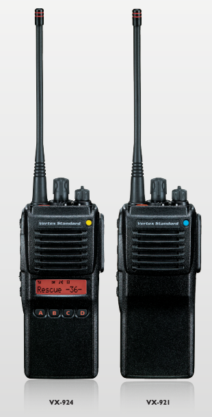 Vertex Standard ISVX-921-G7-5 PKG-1 UHF Portable Radio, (I/S)