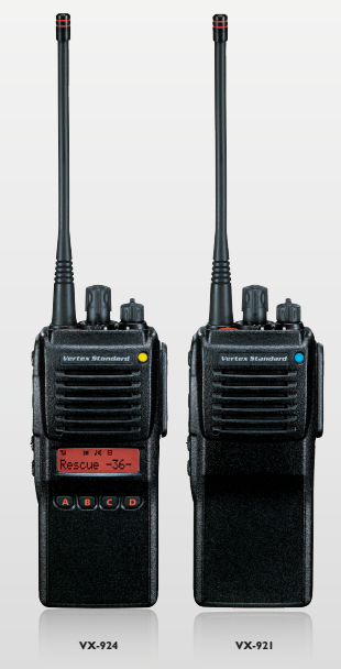 Vertex Standard VX-929-D0-5 PKG-1 VHF Portable Radio