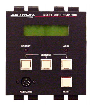 Zetron Model 3030 PSAP TDD